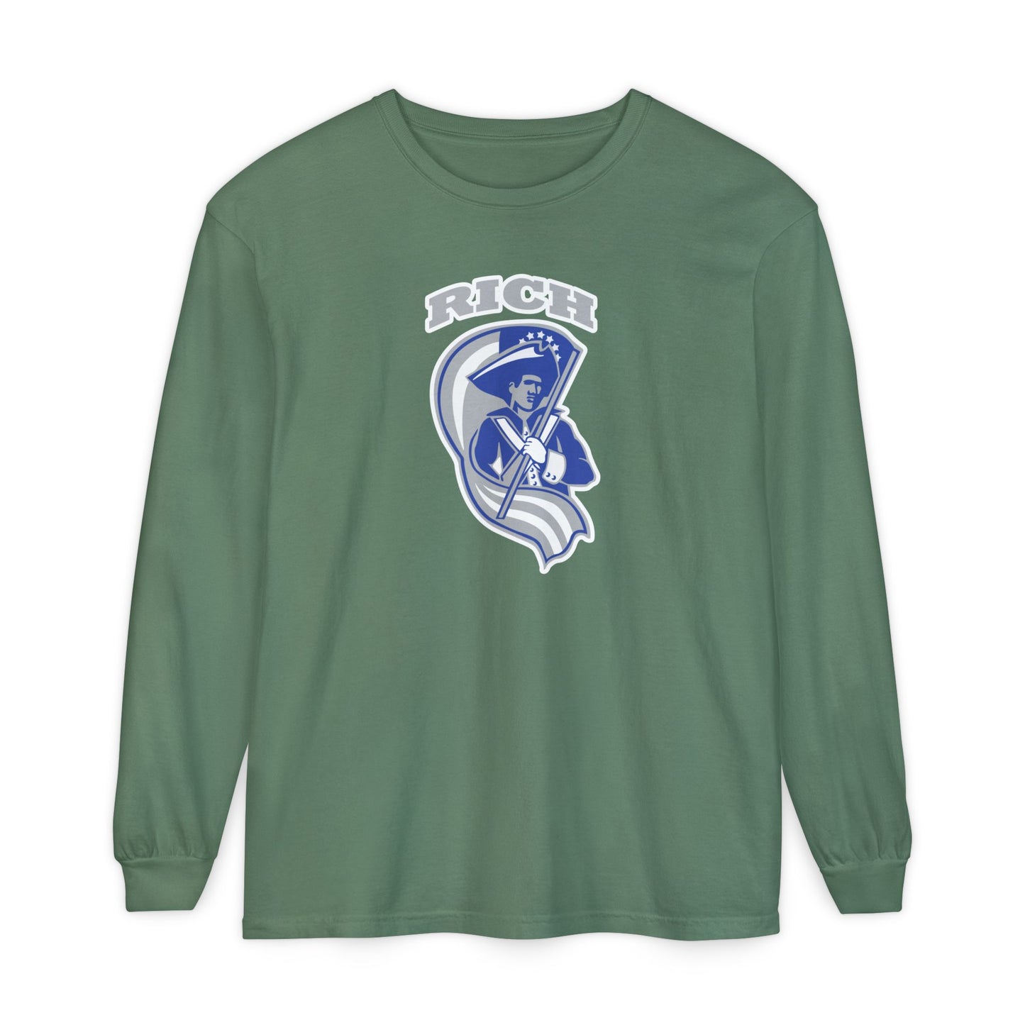 Garment-Dyed Long Sleeve Tee