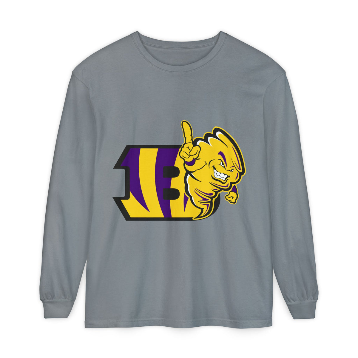 Garment-Dyed Long Sleeve Tee
