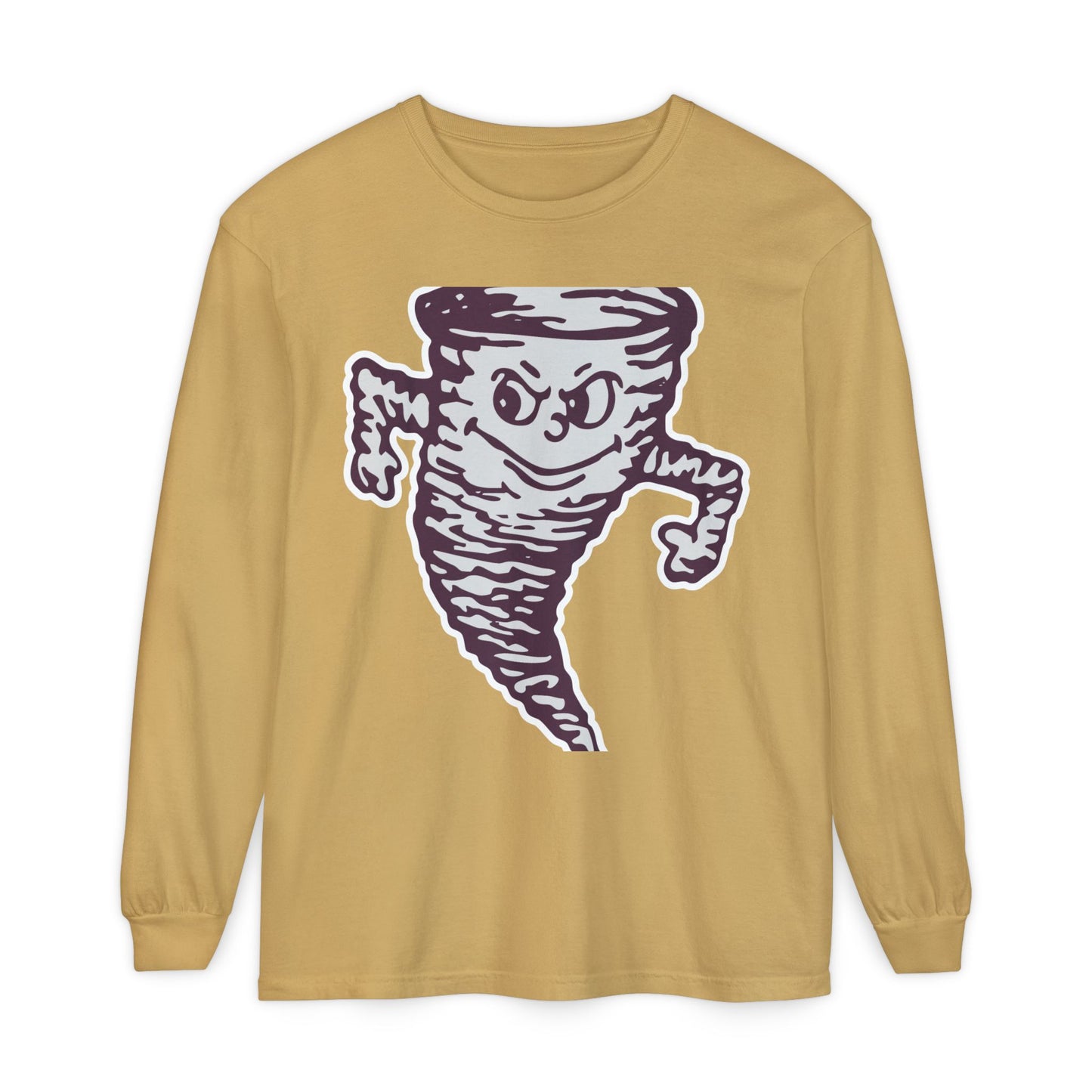 Garment-Dyed Long Sleeve Tee