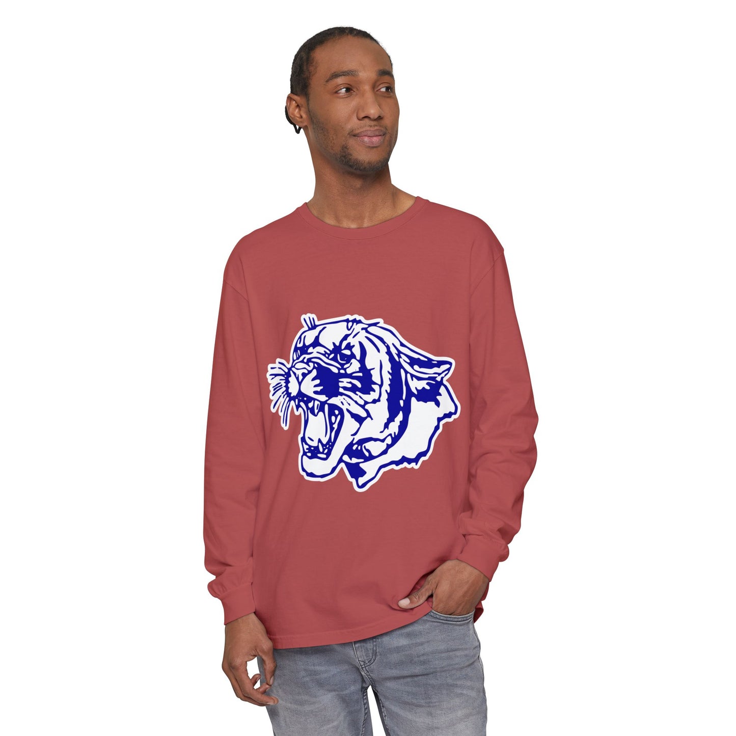 Garment-Dyed Long Sleeve Tee