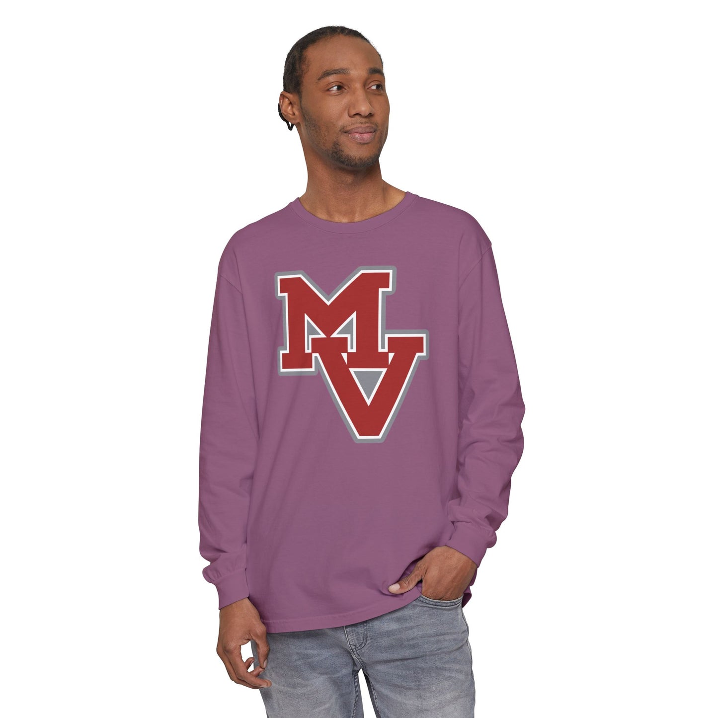 Garment-Dyed Long Sleeve Tee
