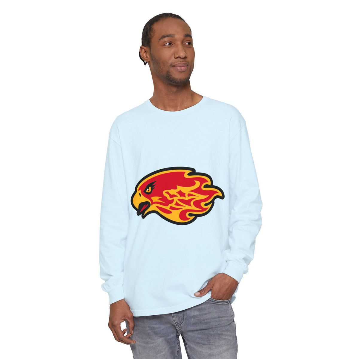 Garment-Dyed Long Sleeve Tee