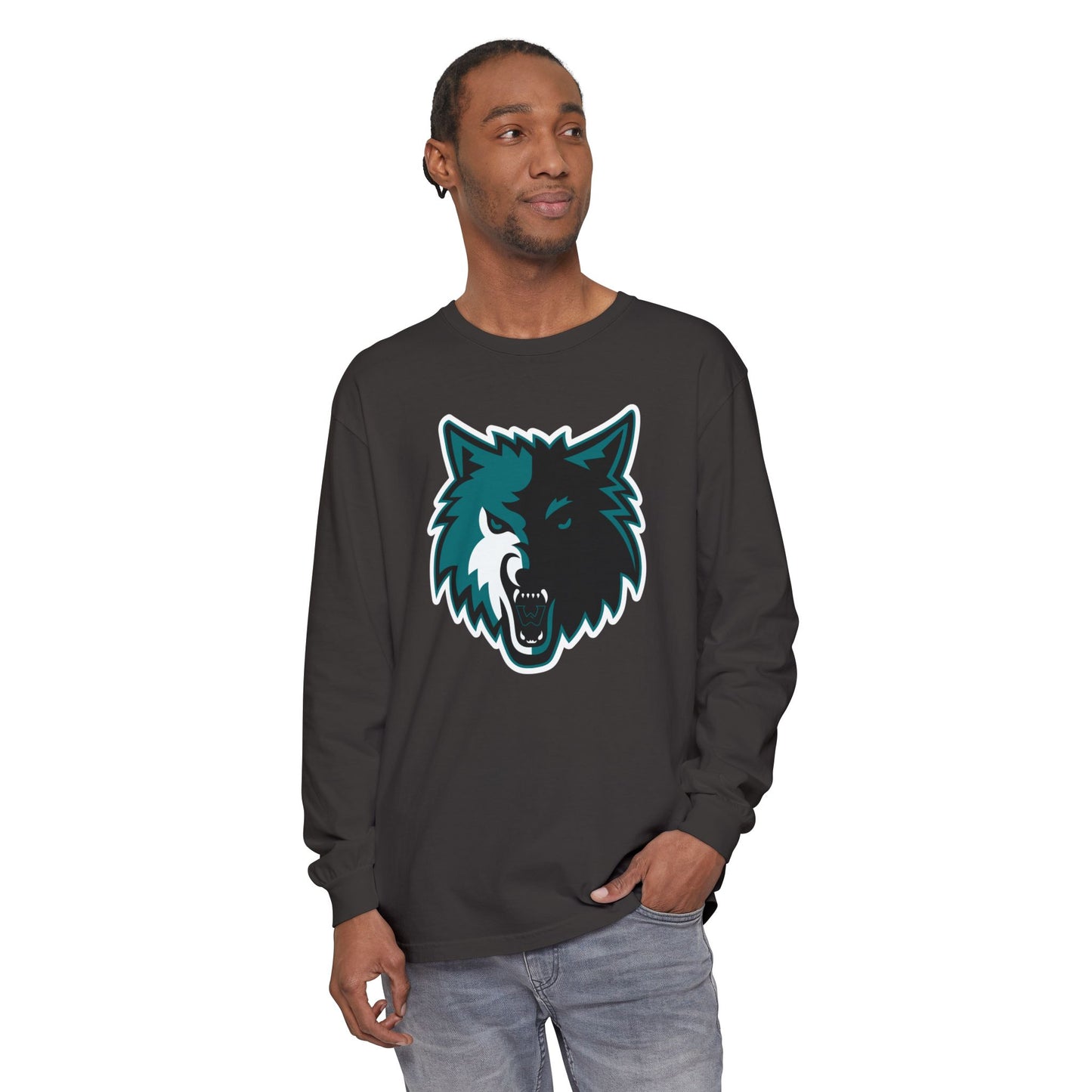 Garment-Dyed Long Sleeve Tee
