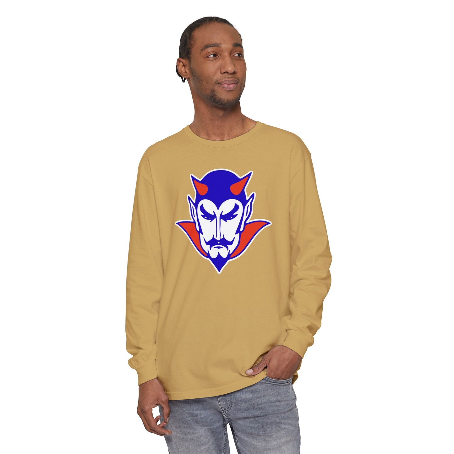 Garment-Dyed Long Sleeve Tee