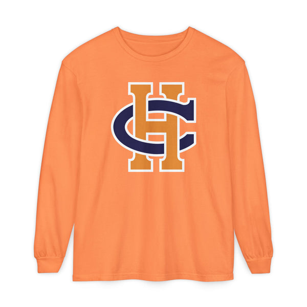Garment-Dyed Long Sleeve Tee