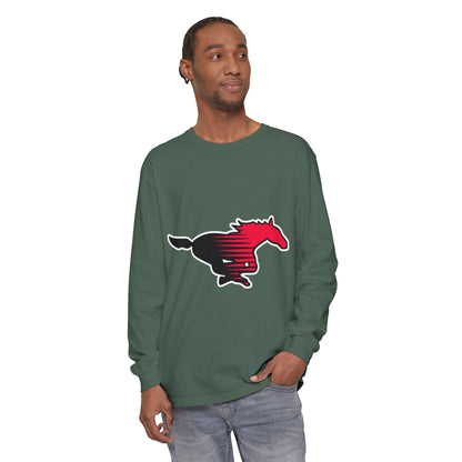 Garment-Dyed Long Sleeve Tee