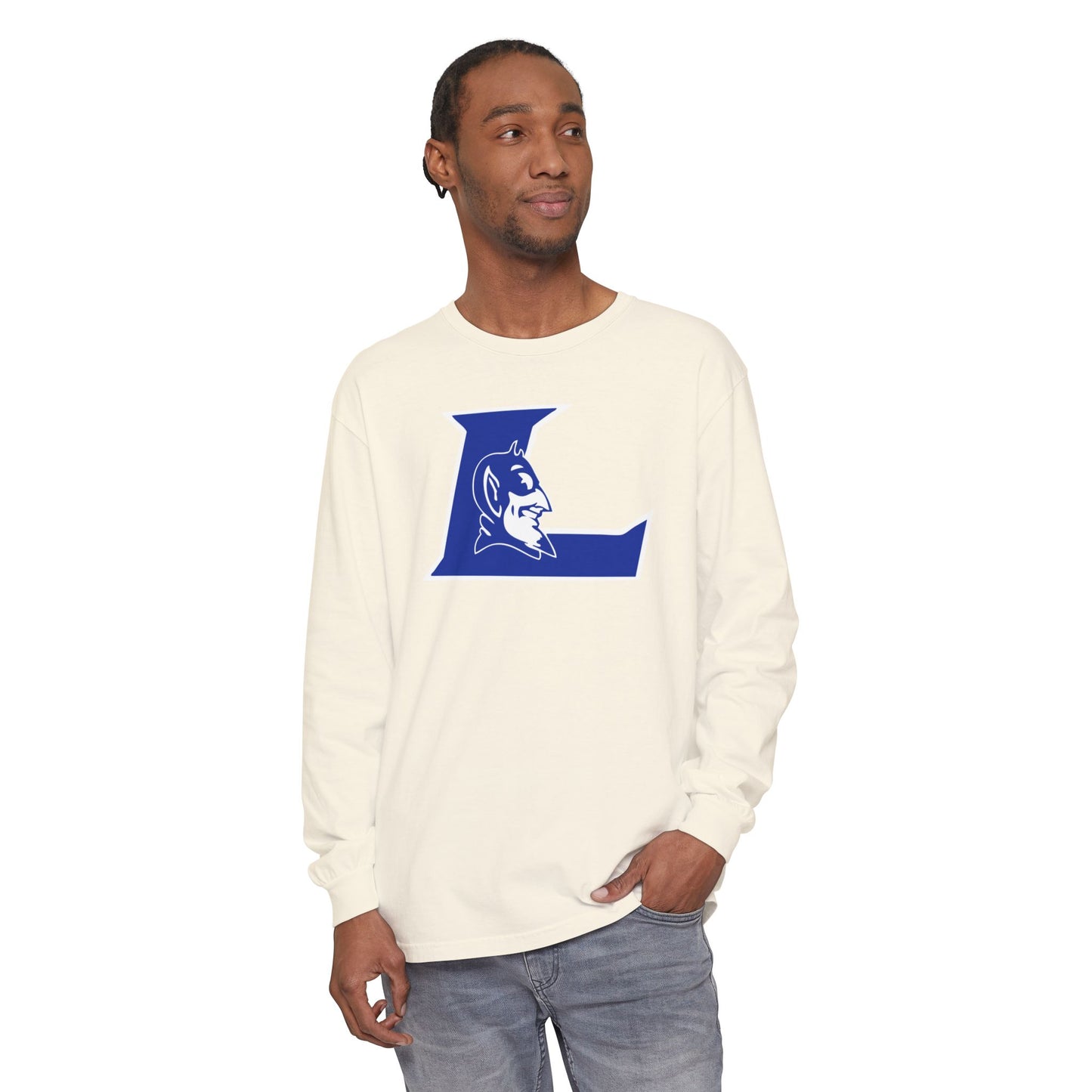 Garment-Dyed Long Sleeve Tee
