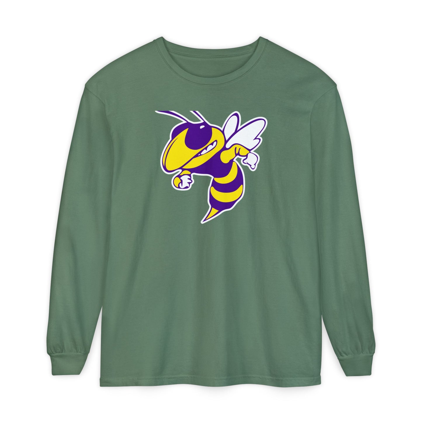 Garment-Dyed Long Sleeve Tee