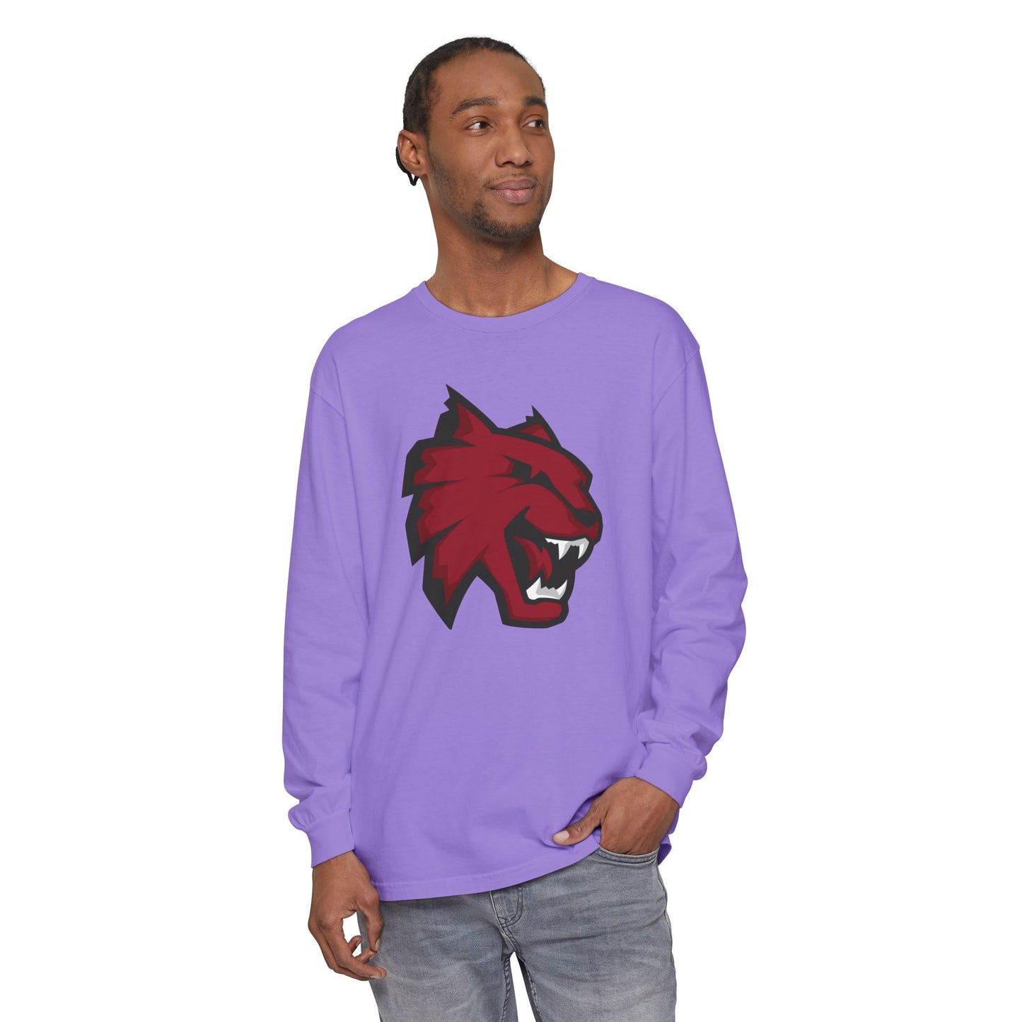 Garment-Dyed Long Sleeve Tee