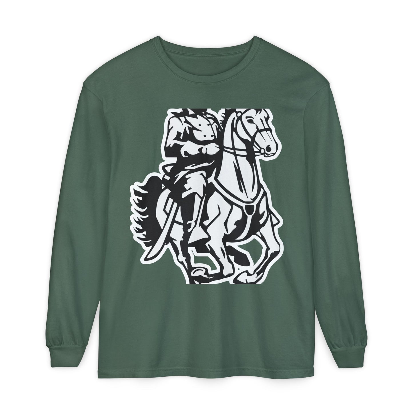 Garment-Dyed Long Sleeve Tee