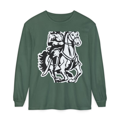 Garment-Dyed Long Sleeve Tee
