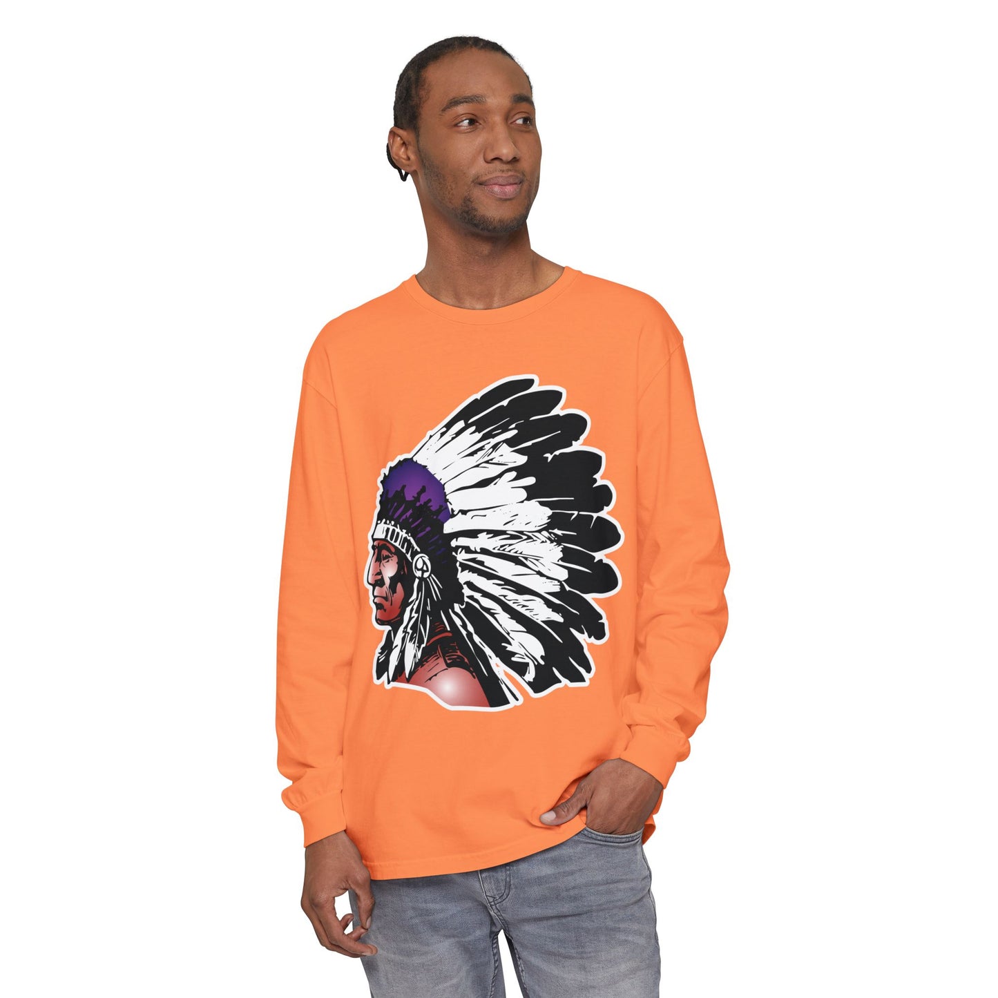 Garment-Dyed Long Sleeve Tee