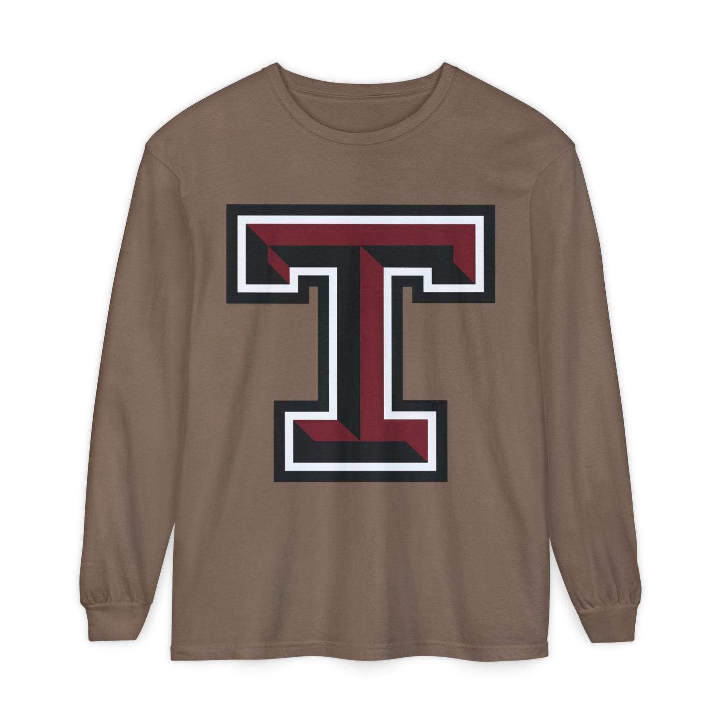Garment-Dyed Long Sleeve Tee