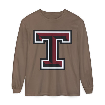 Garment-Dyed Long Sleeve Tee