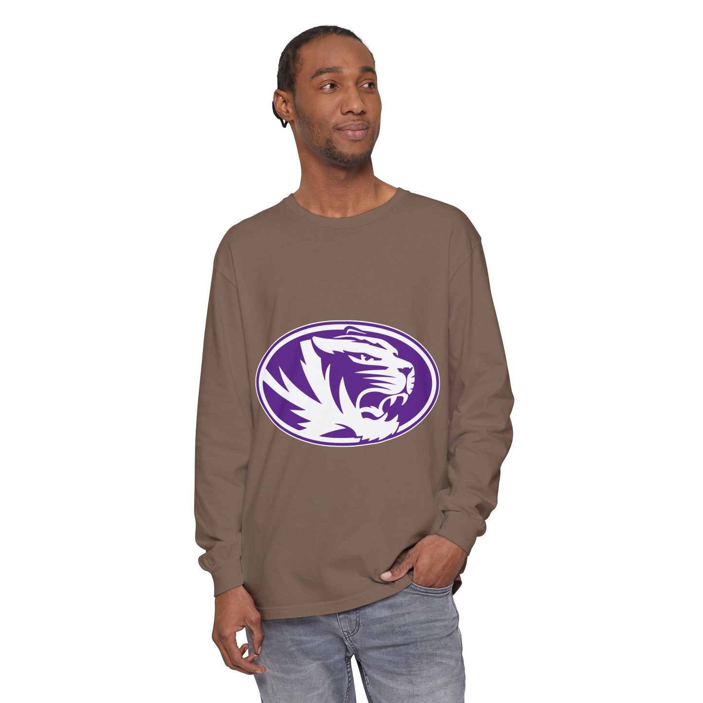 Garment-Dyed Long Sleeve Tee