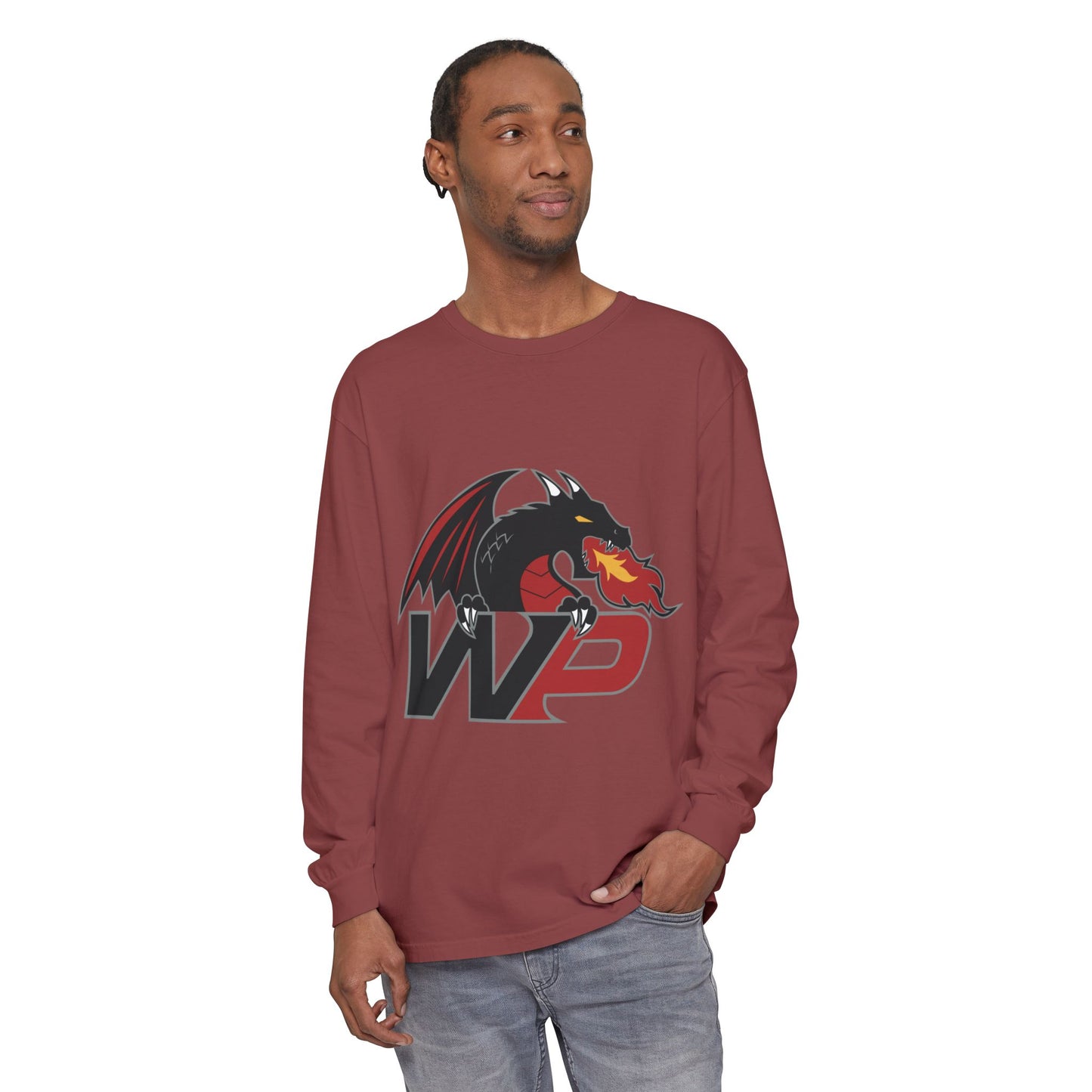 Garment-Dyed Long Sleeve Tee
