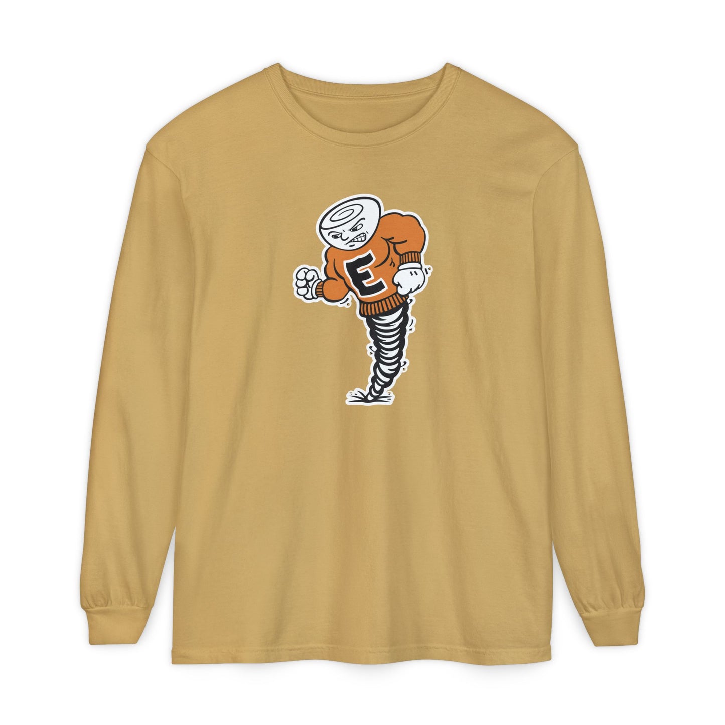 Garment-Dyed Long Sleeve Tee