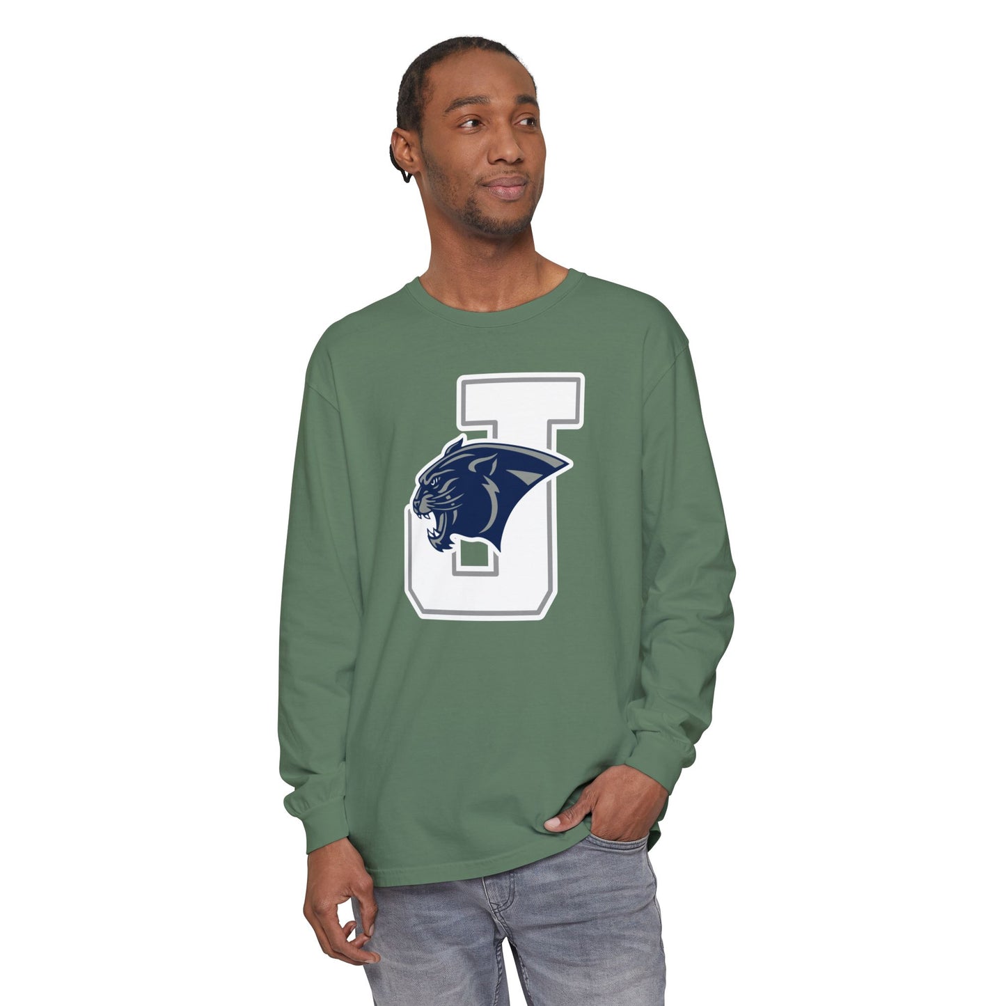 Garment-Dyed Long Sleeve Tee