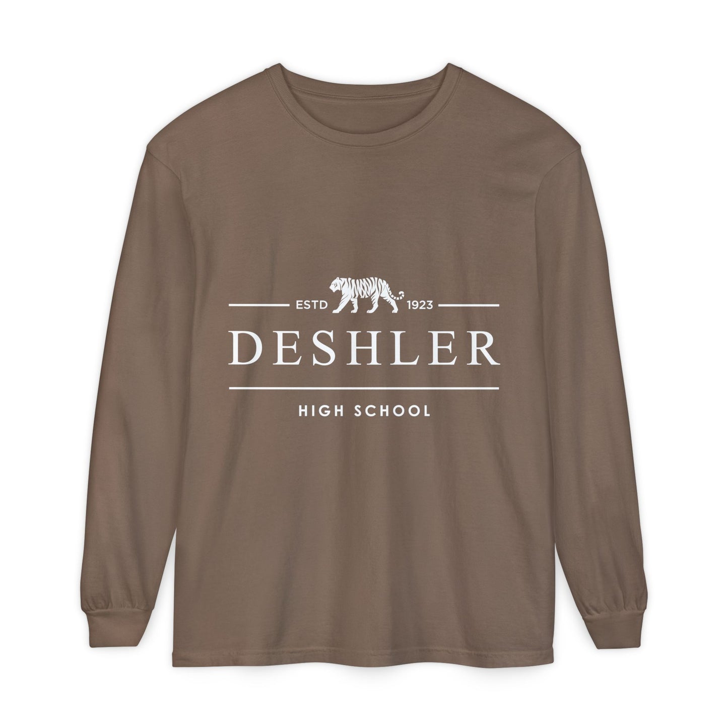 Garment-Dyed Long Sleeve Tee