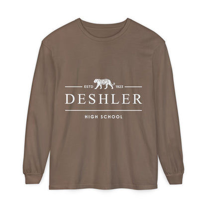Garment-Dyed Long Sleeve Tee