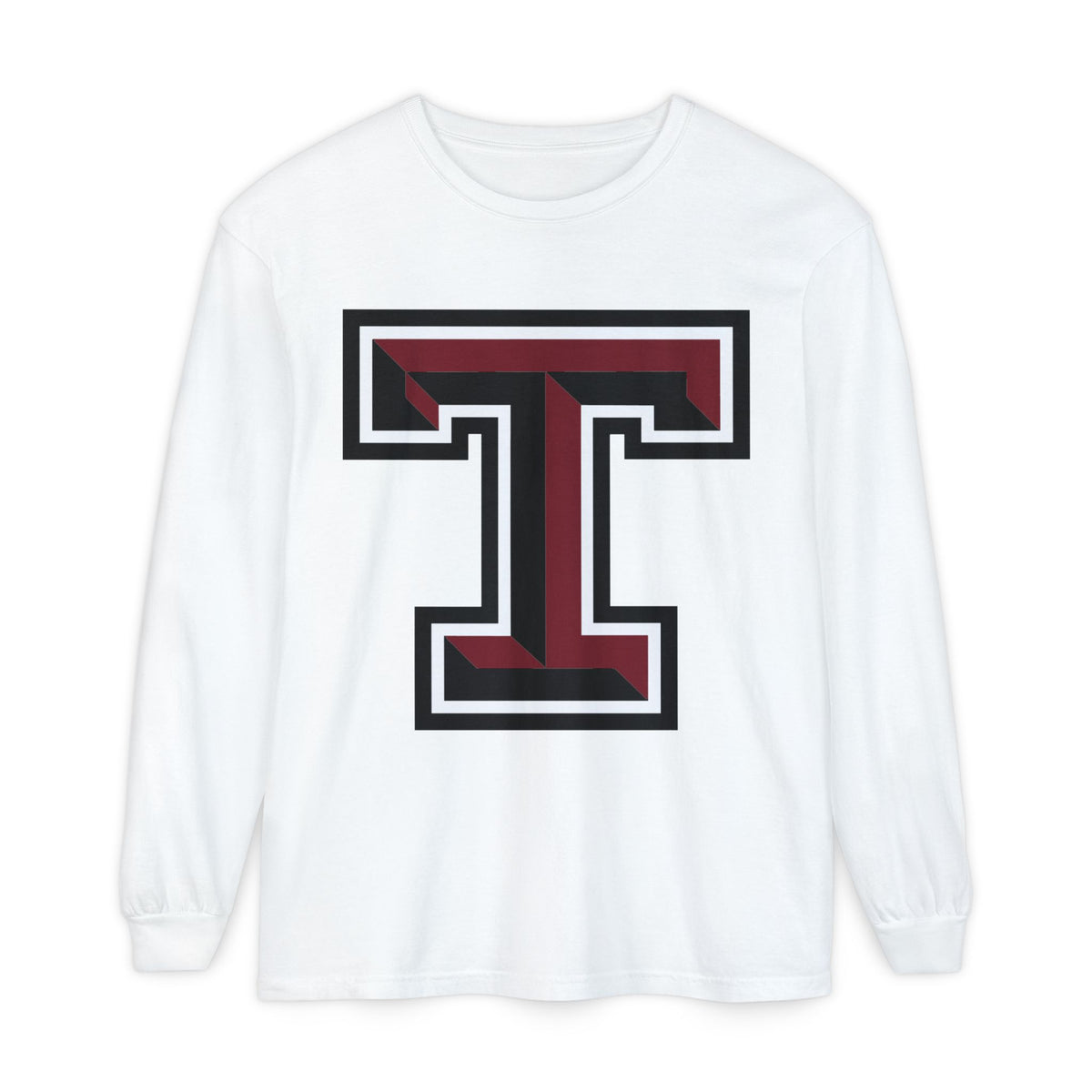 Garment-Dyed Long Sleeve Tee