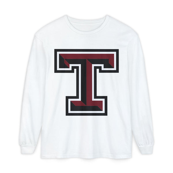Garment-Dyed Long Sleeve Tee