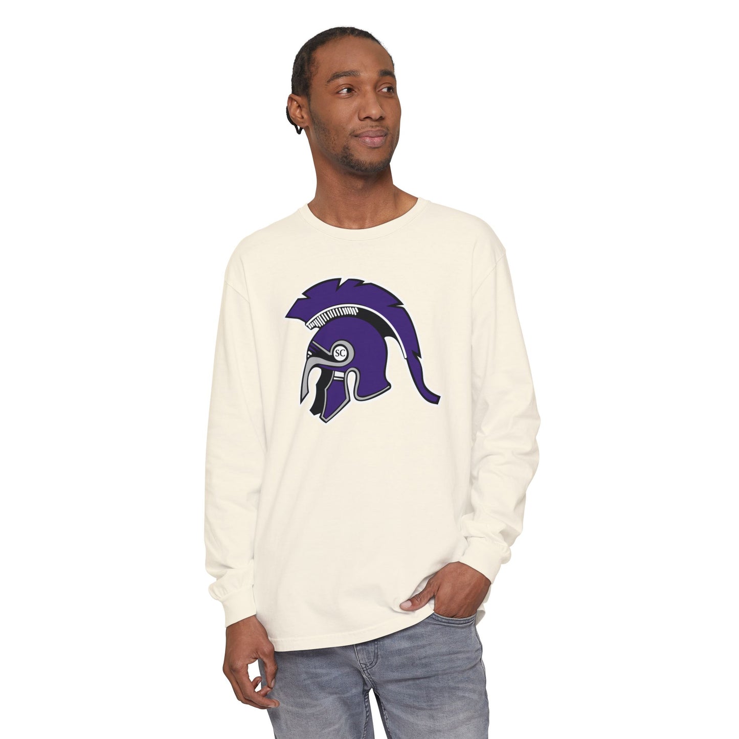 Garment-Dyed Long Sleeve Tee
