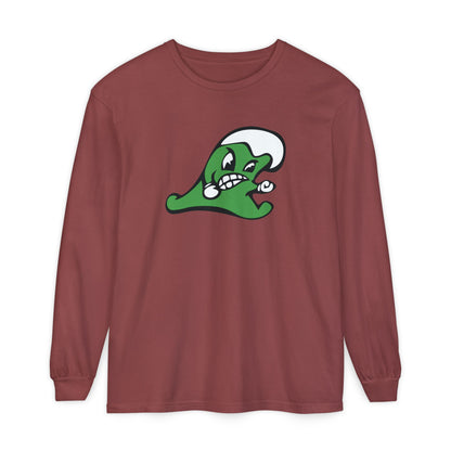 Garment-Dyed Long Sleeve Tee