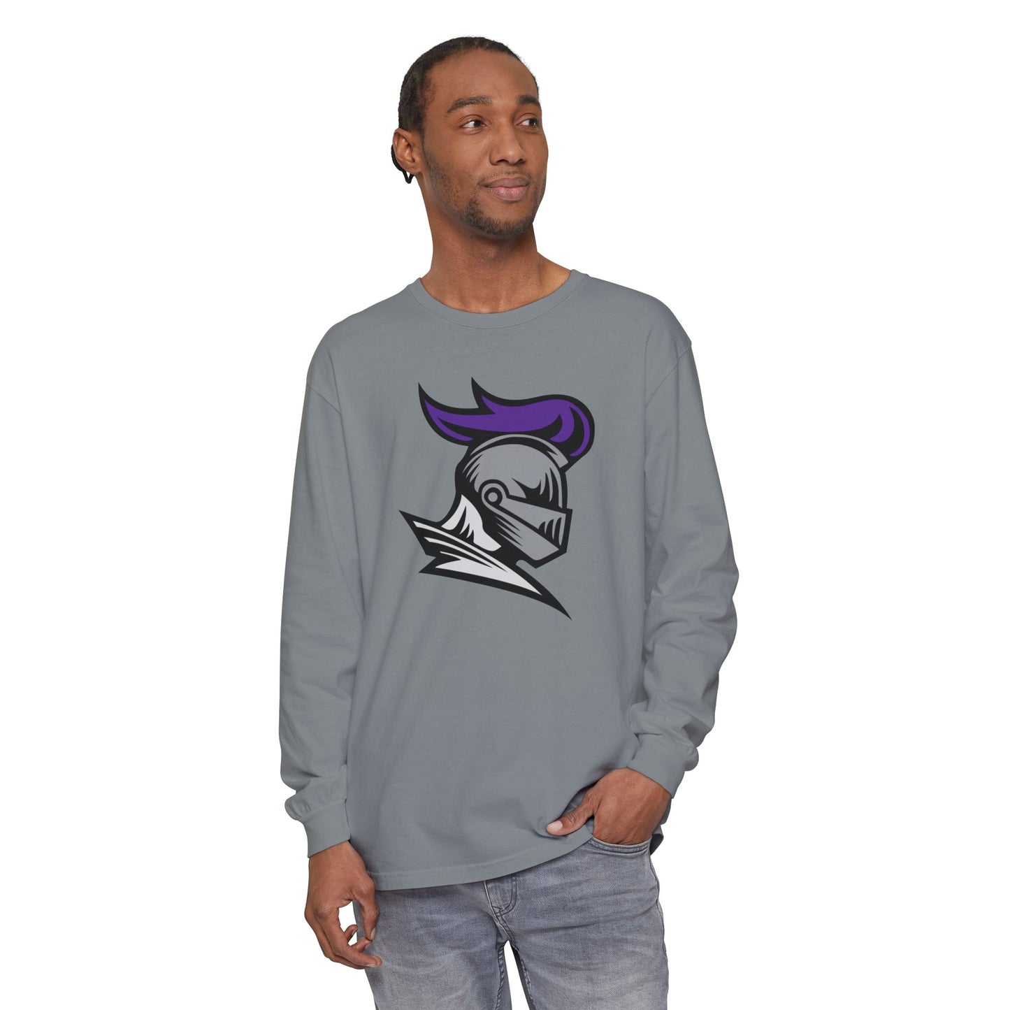 Garment-Dyed Long Sleeve Tee
