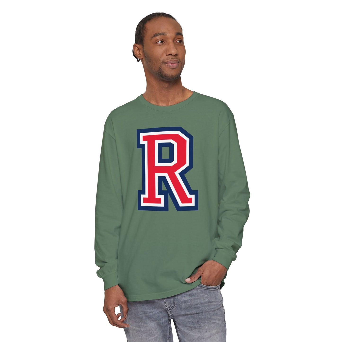 Garment-Dyed Long Sleeve Tee