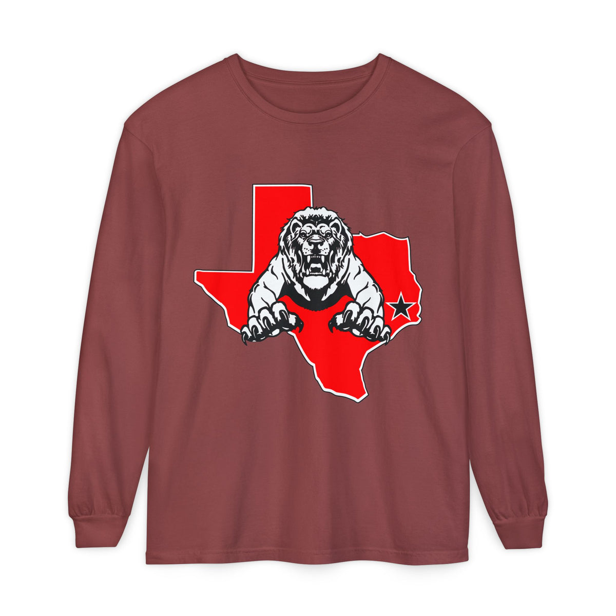 Garment-Dyed Long Sleeve Tee