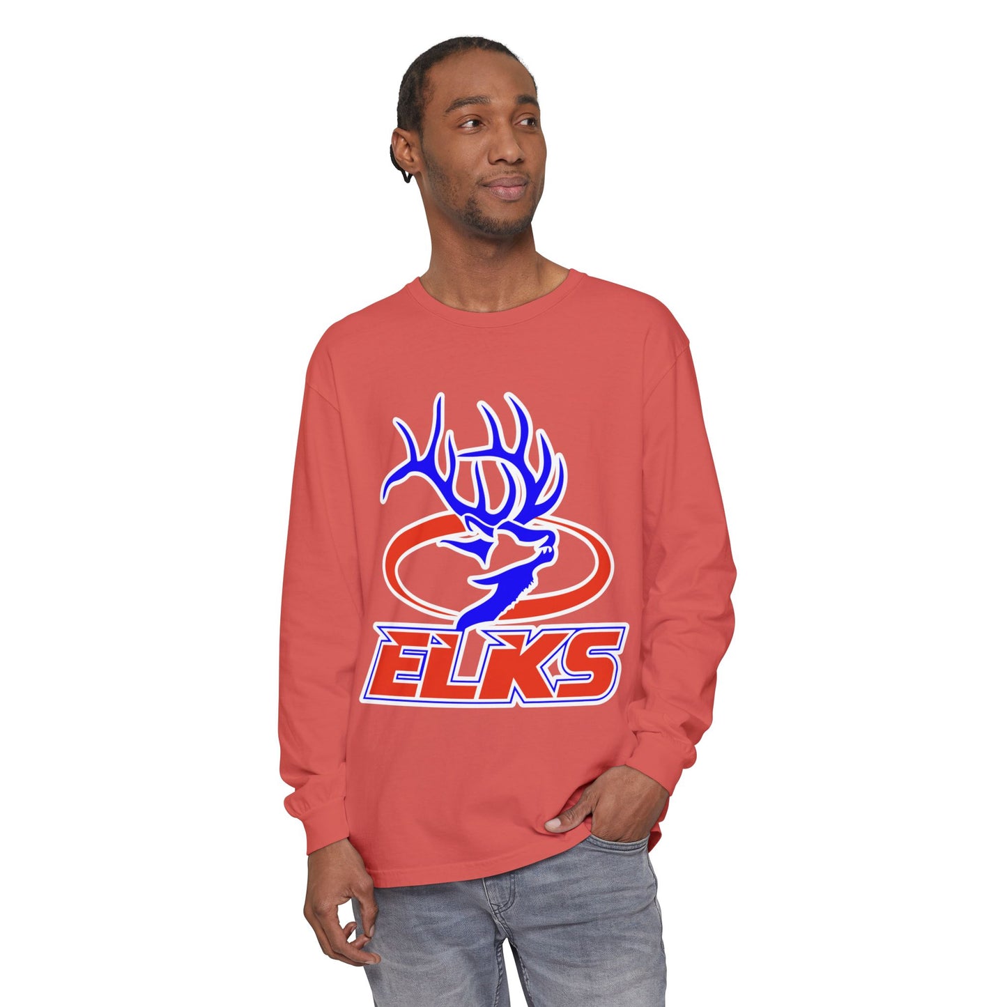 Garment-Dyed Long Sleeve Tee