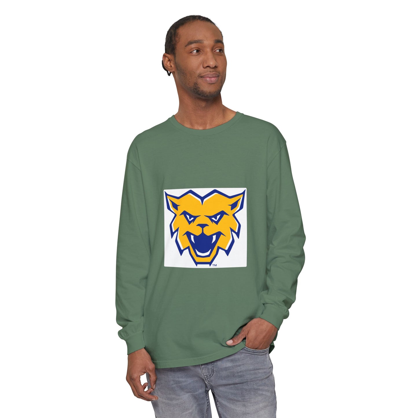 Garment-Dyed Long Sleeve Tee