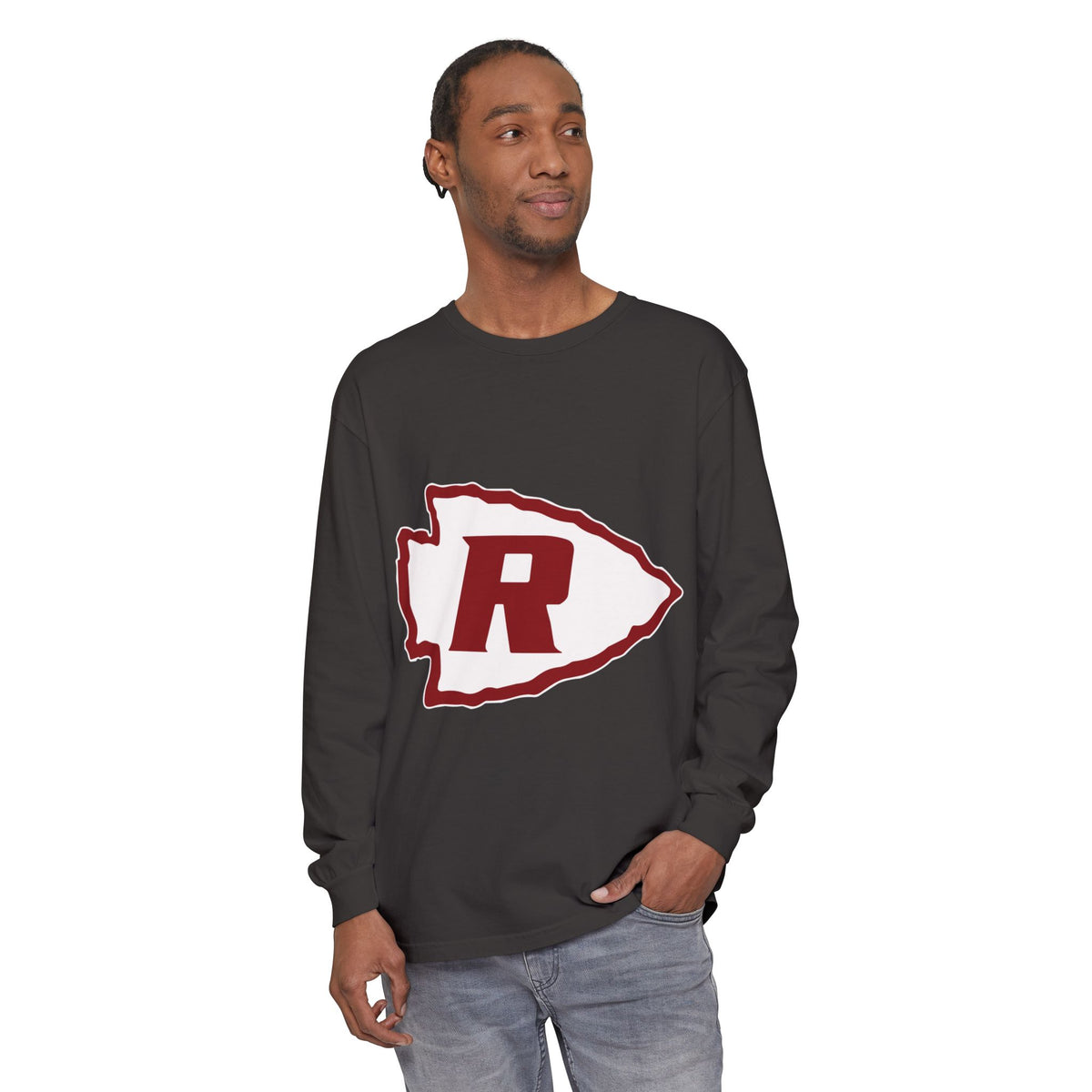 Garment-Dyed Long Sleeve Tee