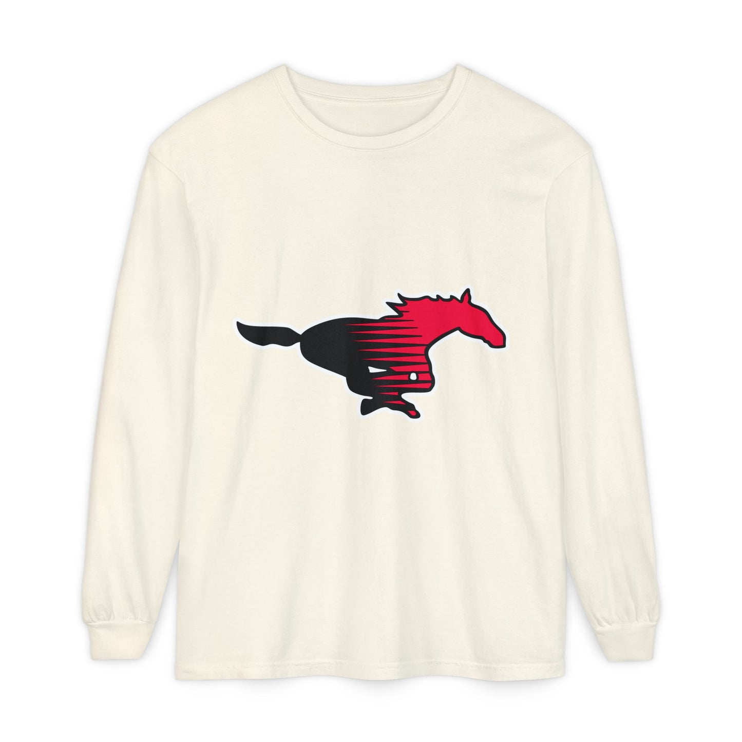 Garment-Dyed Long Sleeve Tee