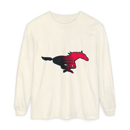 Garment-Dyed Long Sleeve Tee