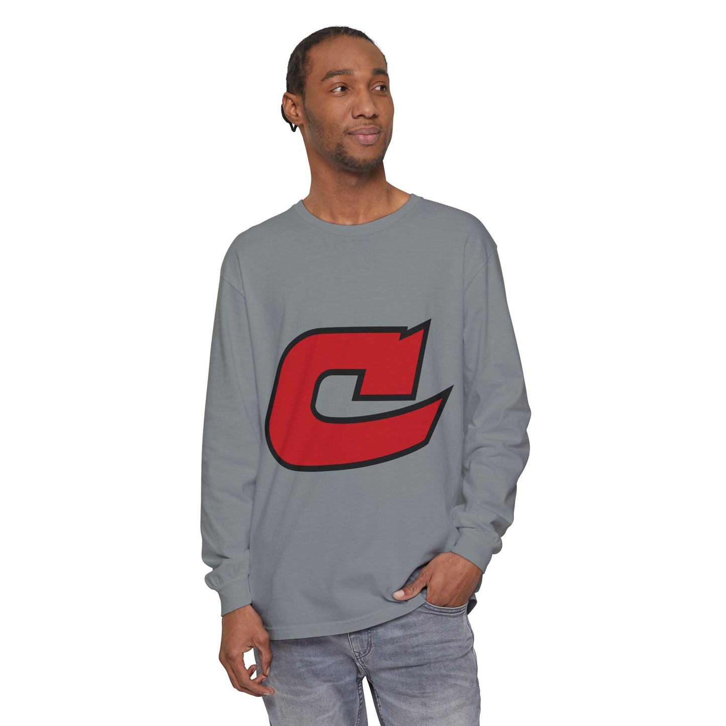 Garment-Dyed Long Sleeve Tee