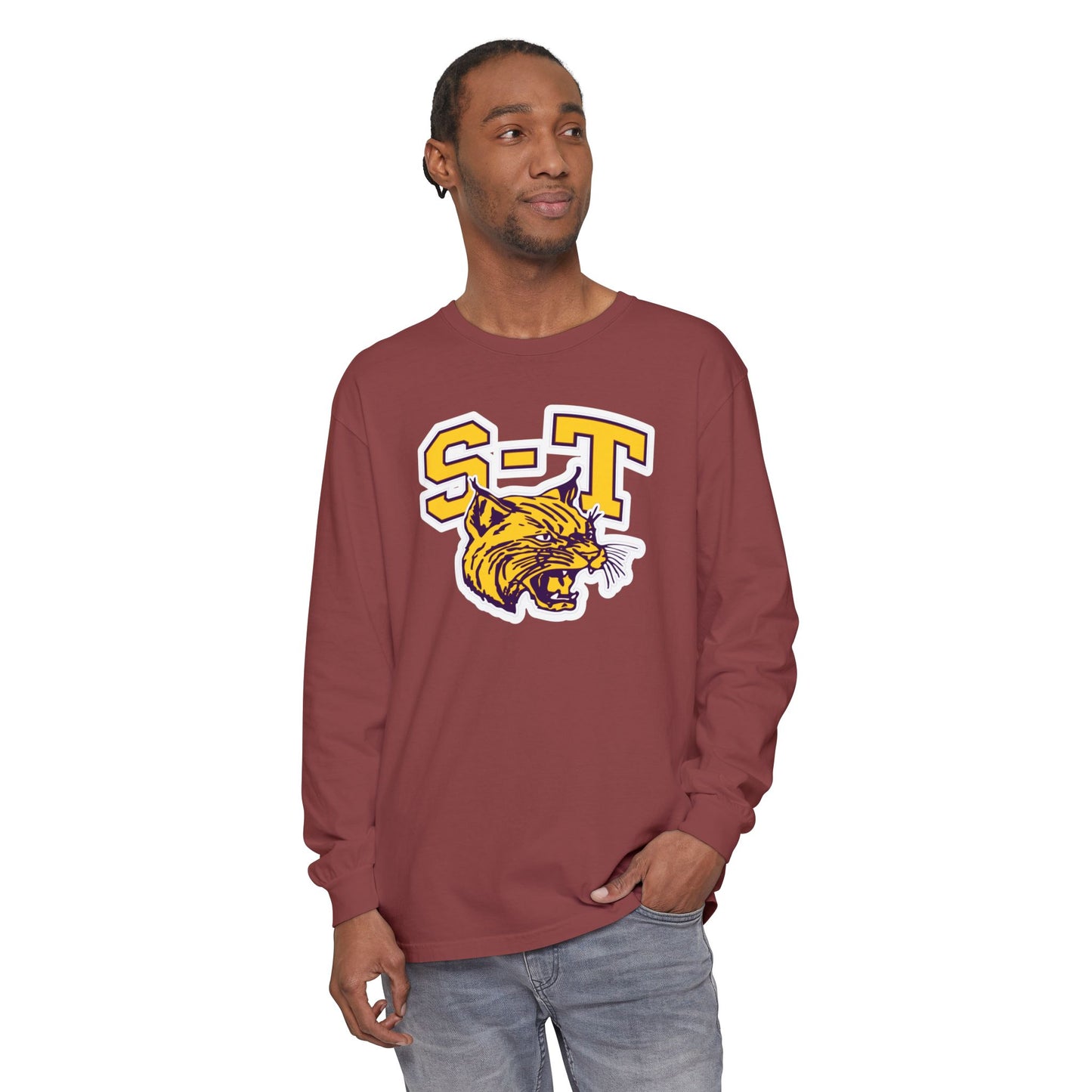 Garment-Dyed Long Sleeve Tee