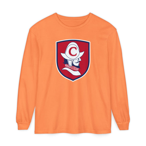 Garment-Dyed Long Sleeve Tee
