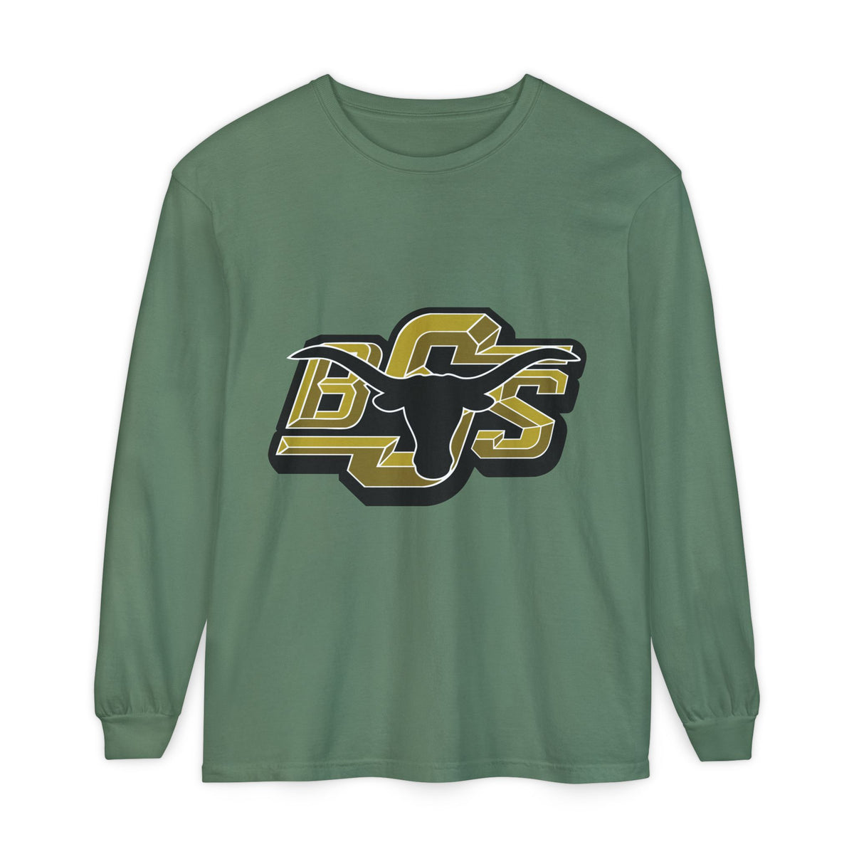 Garment-Dyed Long Sleeve Tee