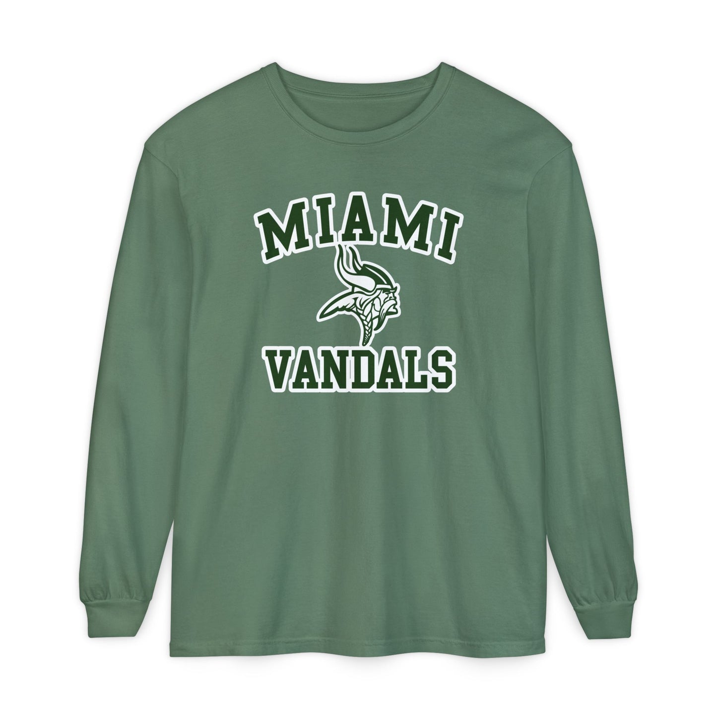 Garment-Dyed Long Sleeve Tee