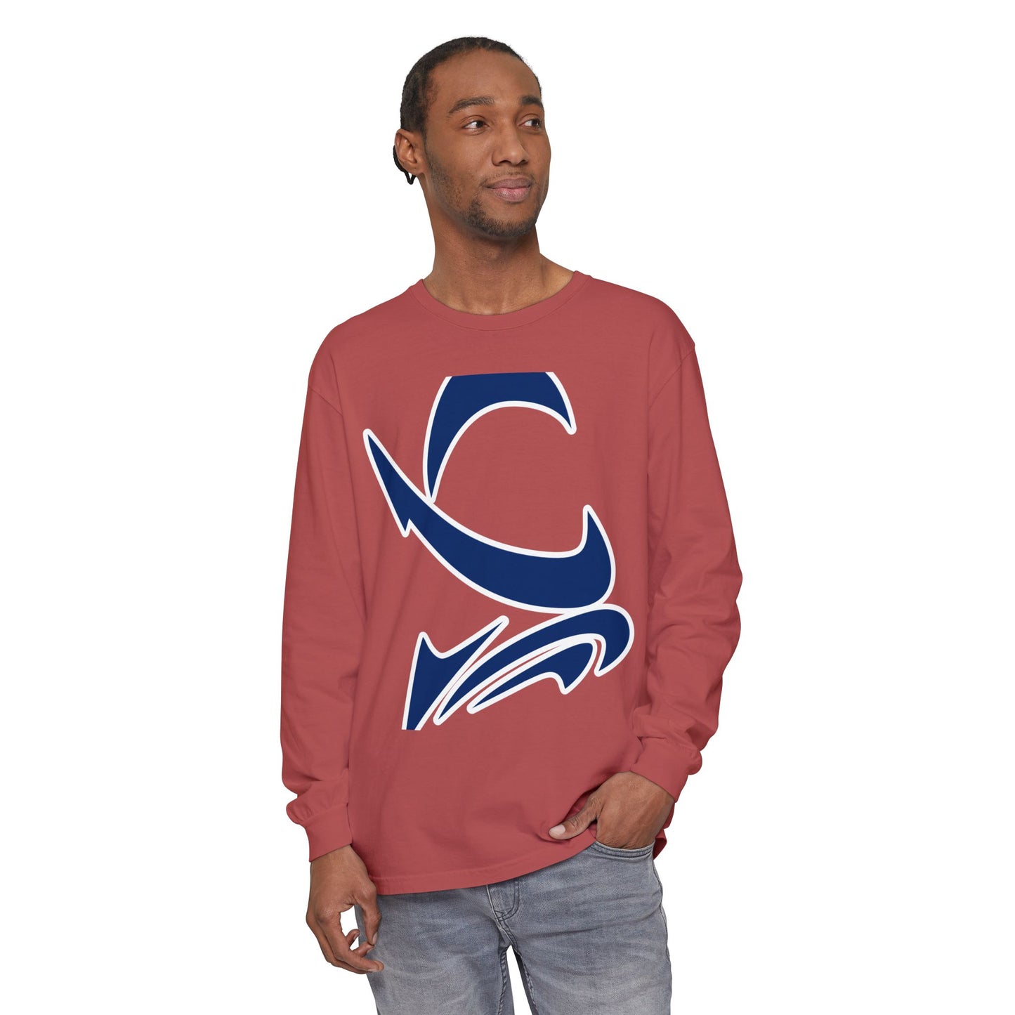 Garment-Dyed Long Sleeve Tee