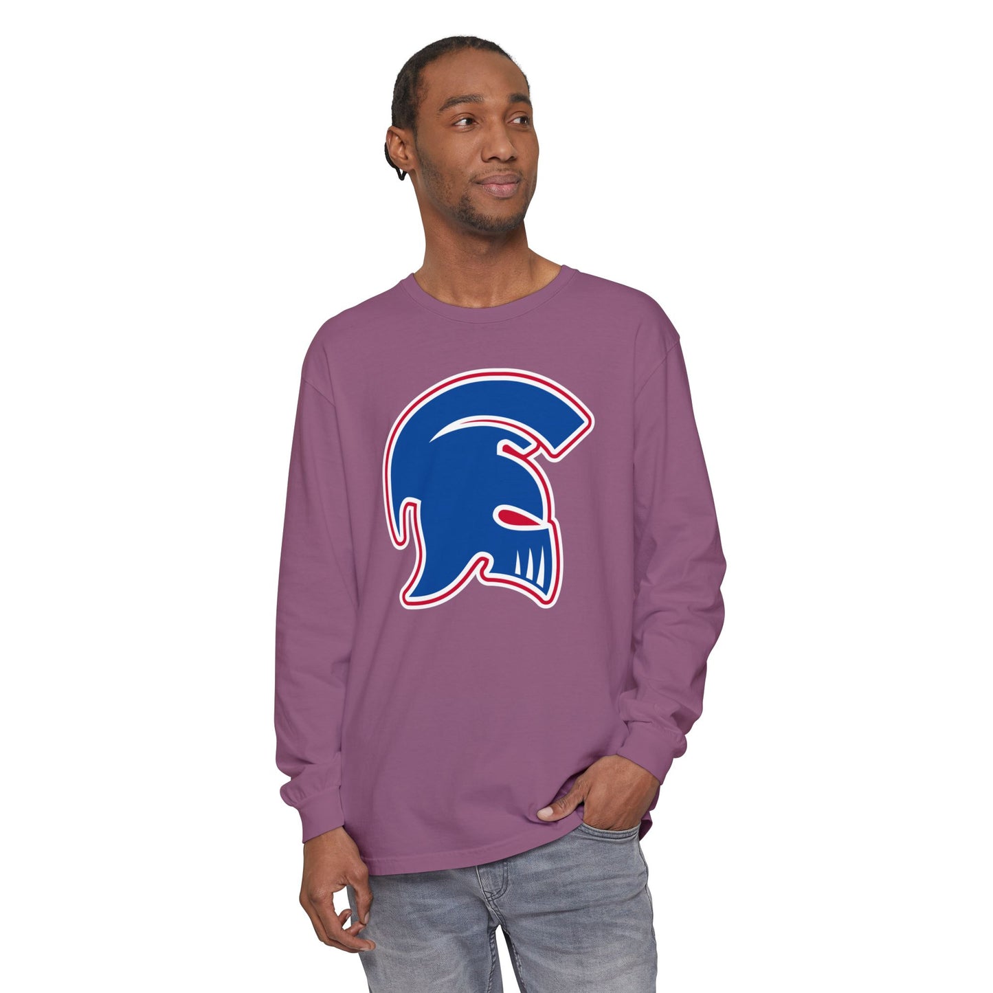 Garment-Dyed Long Sleeve Tee