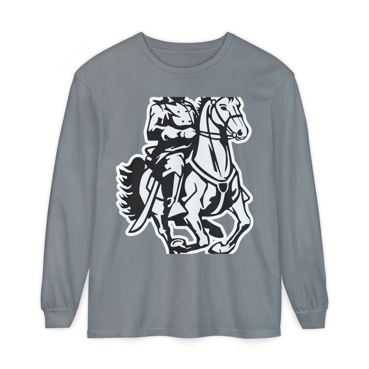 Garment-Dyed Long Sleeve Tee