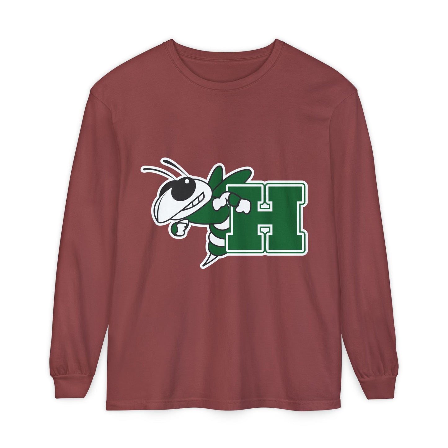 Garment-Dyed Long Sleeve Tee