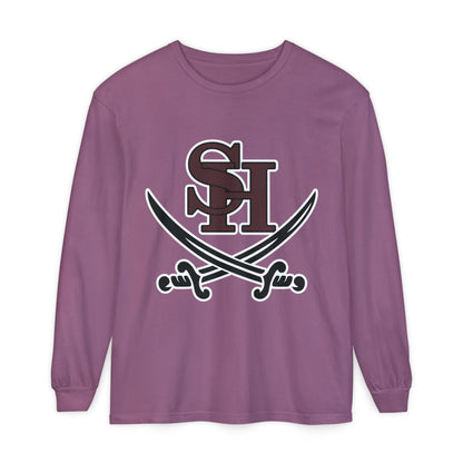 Garment-Dyed Long Sleeve Tee