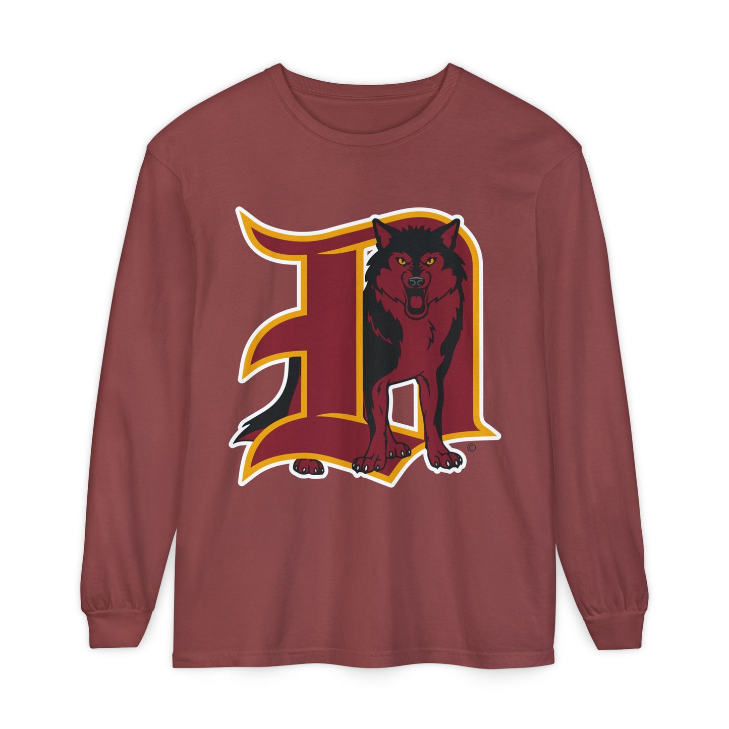 Garment-Dyed Long Sleeve Tee