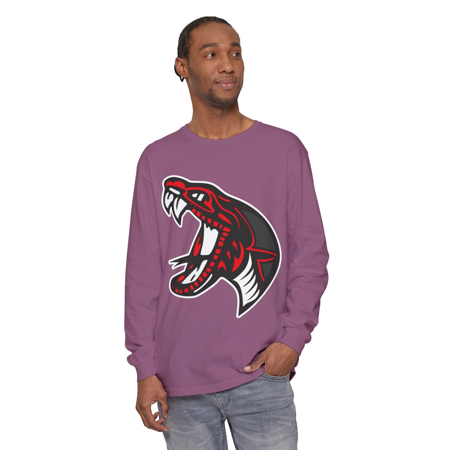 Garment-Dyed Long Sleeve Tee