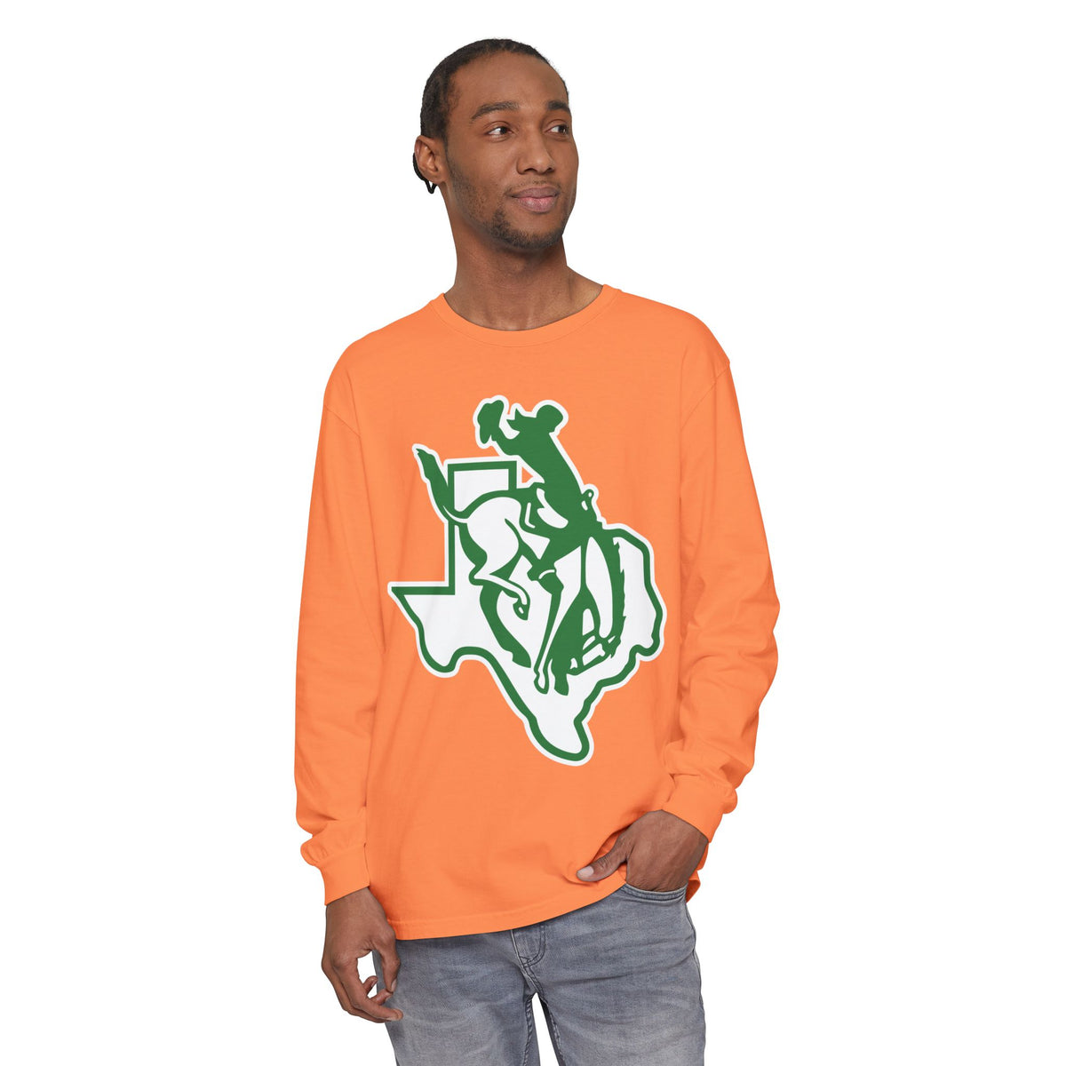 Garment-Dyed Long Sleeve Tee