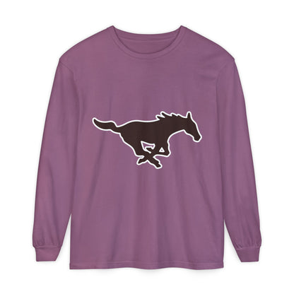 Garment-Dyed Long Sleeve Tee